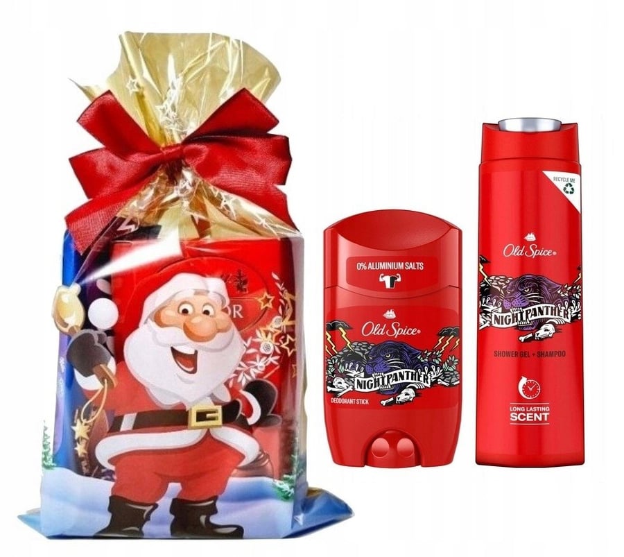 ПОДАРОЧНЫЙ НАБОР OLD SPICE NIGHTPANTHER XL ГЕЛЬ XL 400 МЛ + стик 
ПОДАРОЧНЫЙ НАБОР OLD SPICE NIGHTPANTHER XL ГЕЛЬ XL 400 МЛ + стик