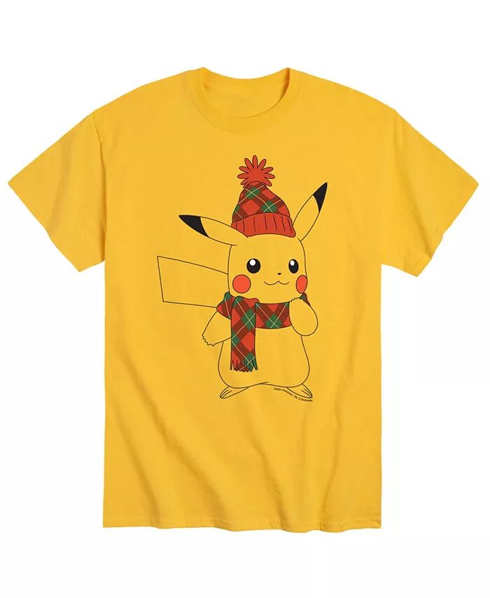 Мужская зимняя футболка Pokemon Pikachu AIRWAVES, желтый
Мужская зимняя футболка Pokemon Pikachu AIRWAVES, желтый