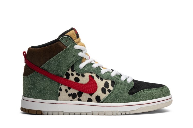 Кроссовки Nike Dunk High SB 'Walk The Dog', зеленый
Кроссовки Nike Dunk High SB 'Walk The Dog', зеленый