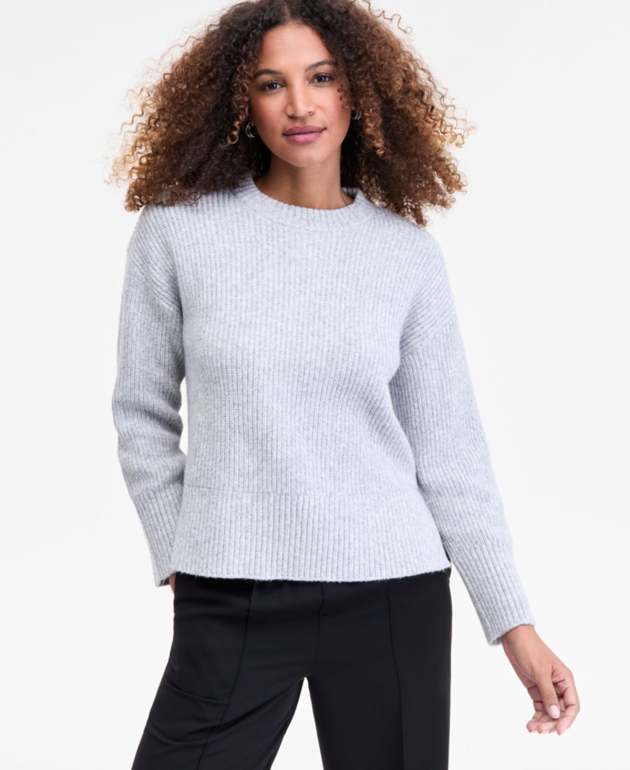 Уютный женский свитер с круглым вырезом, эксклюзивно от Macy's INC International Concepts, Hthr Belle Grey
Уютный женский свитер с круглым вырезом, эксклюзивно от Macy's INC International Concepts, Hthr Belle Grey