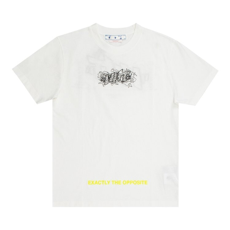 Футболка Off-White Graffiti Layers Slim Short-Sleeve Tee 'White/Black', белый
Футболка Off-White Graffiti Layers Slim Short-Sleeve Tee 'White/Black', белый