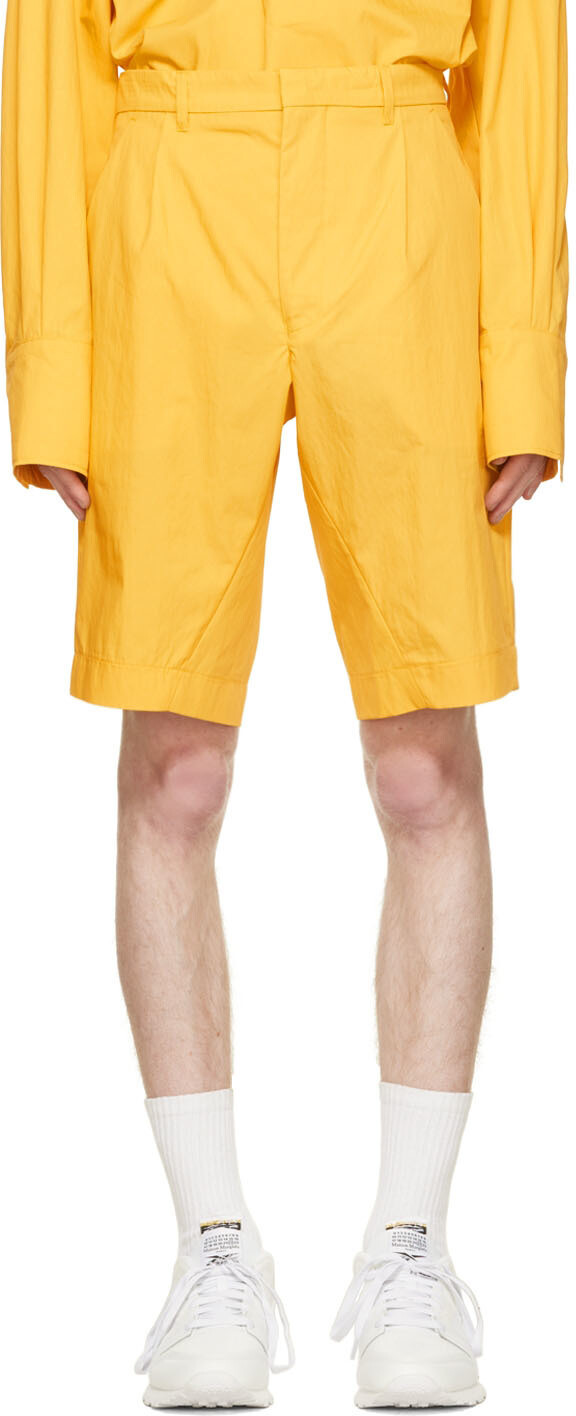 Желтые хлопковые шорты Bianca Saunders
Желтые хлопковые шорты Bianca Saunders