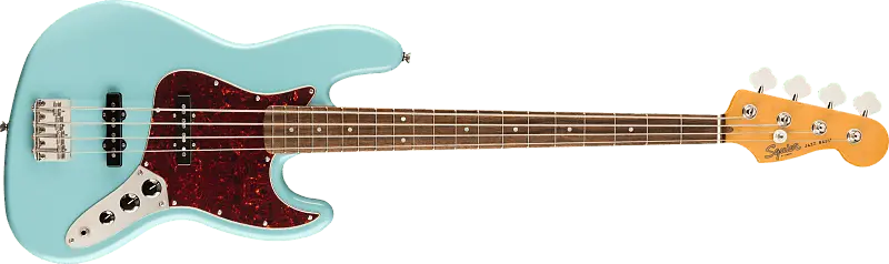 Squier Classic Vibe '60s Jazz Bass - Daphne Blue
Squier Classic Vibe '60s Jazz Bass - Daphne Blue