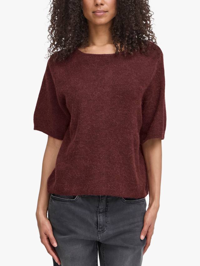 Камара джемпер с короткими рукавами ICHI, Mid Red
Камара джемпер с короткими рукавами ICHI, Mid Red