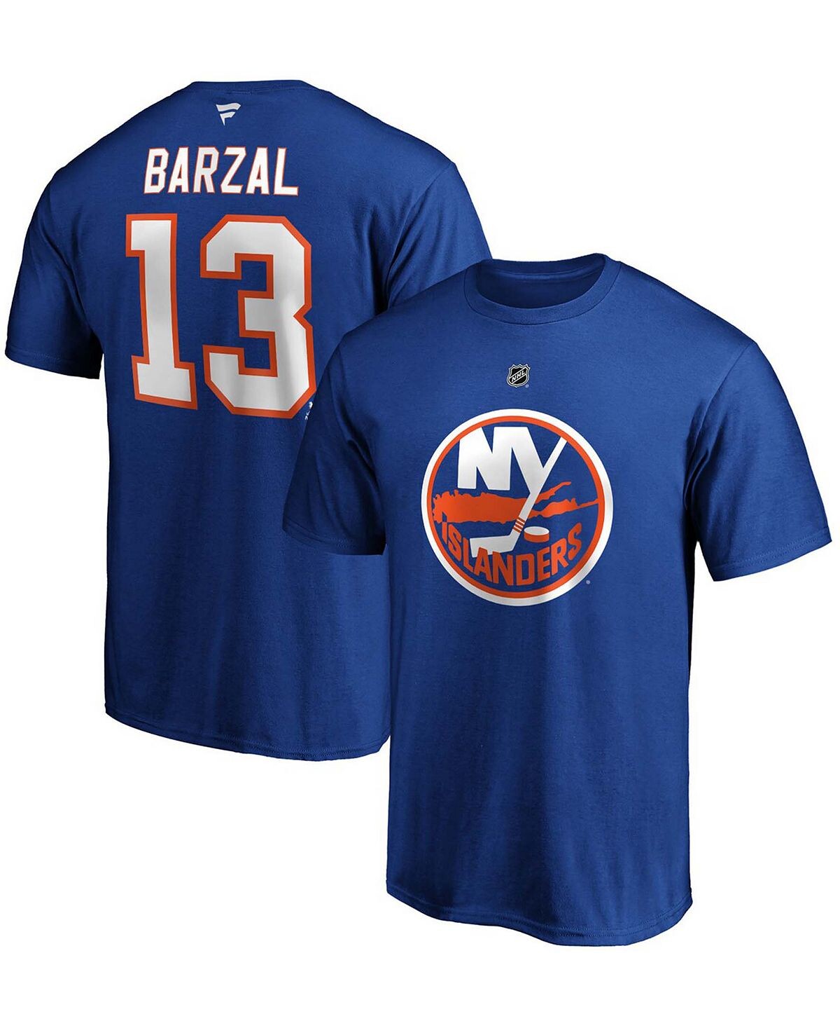 Мужская футболка mathew barzal royal new york islanders team с аутентичным названием и номером стека Fanatics
Мужская футболка mathew barzal royal new york islanders team с аутентичным названием и номером стека Fanatics