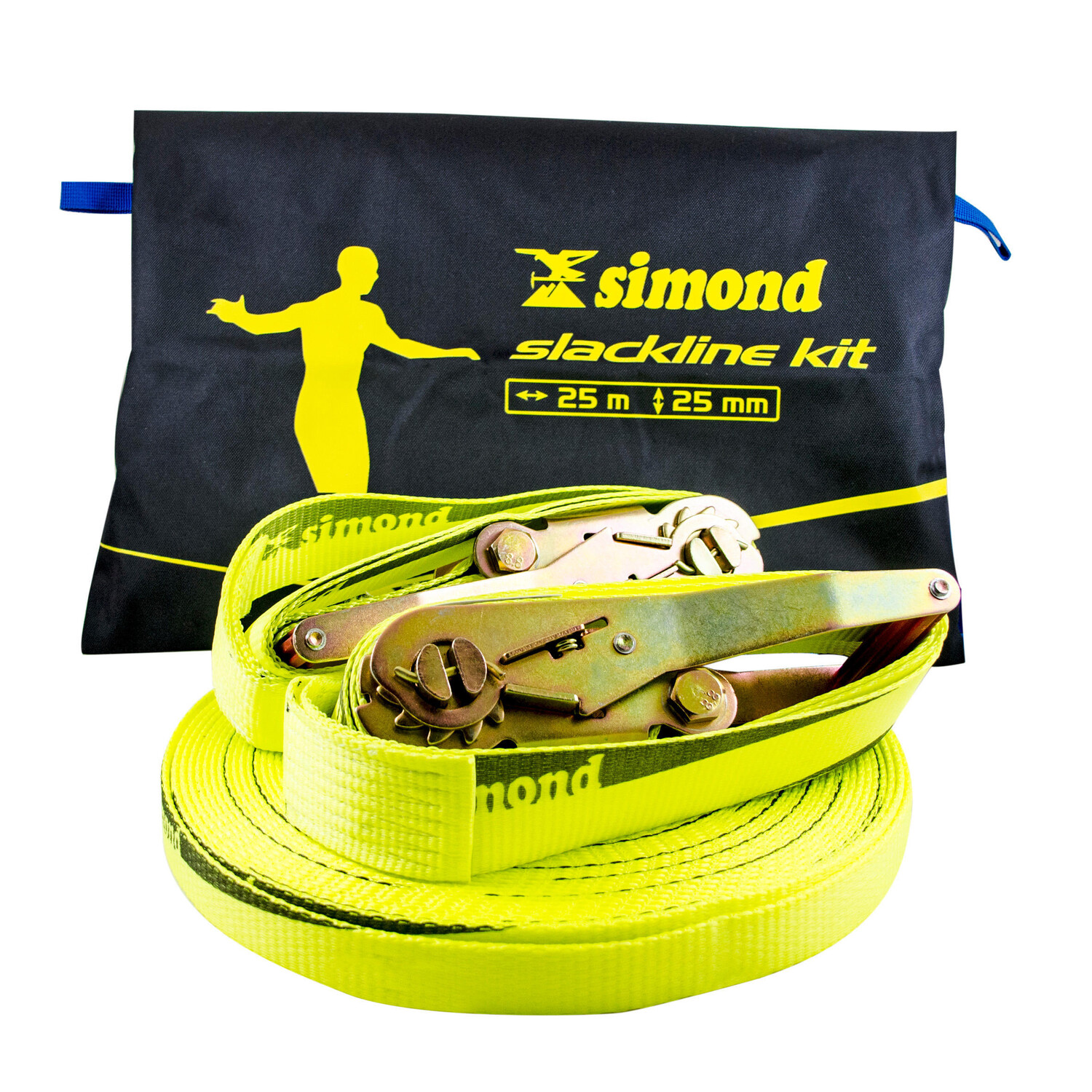 Набор Simond для слэклайнинга, желтый
Набор Simond для слэклайнинга, желтый
