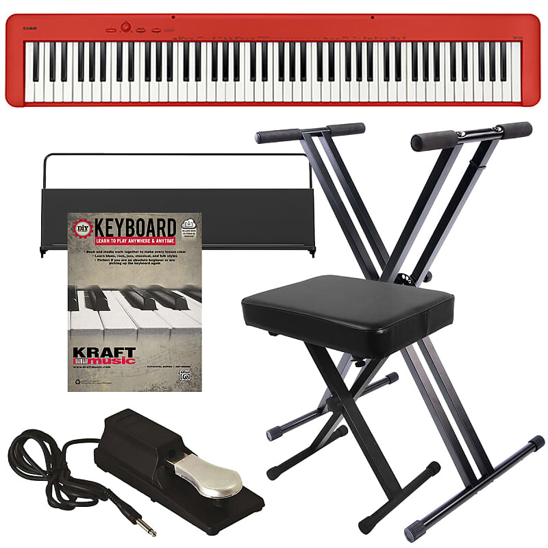 Компактное цифровое пианино Casio CDP-S160 — красный НАБОР KEY ESSENTIALS CDP-S160 Red
Компактное цифровое пианино Casio CDP-S160 — красный НАБОР KEY ESSENTIALS CDP-S160 Red