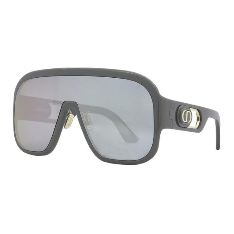 Пластиковые солнцезащитные очки неправильной формы женские серые DIOR
Пластиковые солнцезащитные очки неправильной формы женские серые DIOR