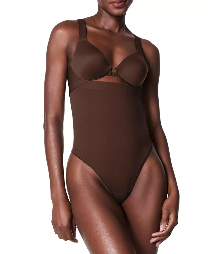 Женские бесшовные утягивающие трусы-стринги с высокой посадкой SPANX, коричневый
Женские бесшовные утягивающие трусы-стринги с высокой посадкой SPANX, коричневый