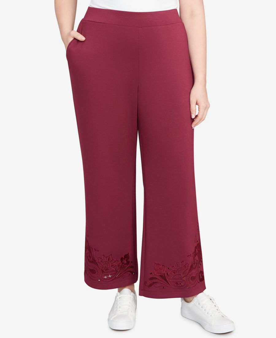 Брюки больших размеров с широкими штанинами и цветочным принтом Ruby Rd, Raisin
Брюки больших размеров с широкими штанинами и цветочным принтом Ruby Rd, Raisin