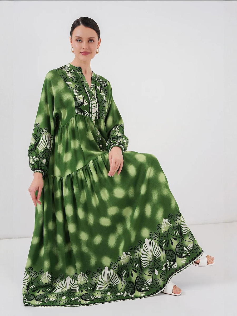 Платье-рубашка Bigdart, зеленый/светло-зеленый
Платье-рубашка Bigdart, зеленый/светло-зеленый