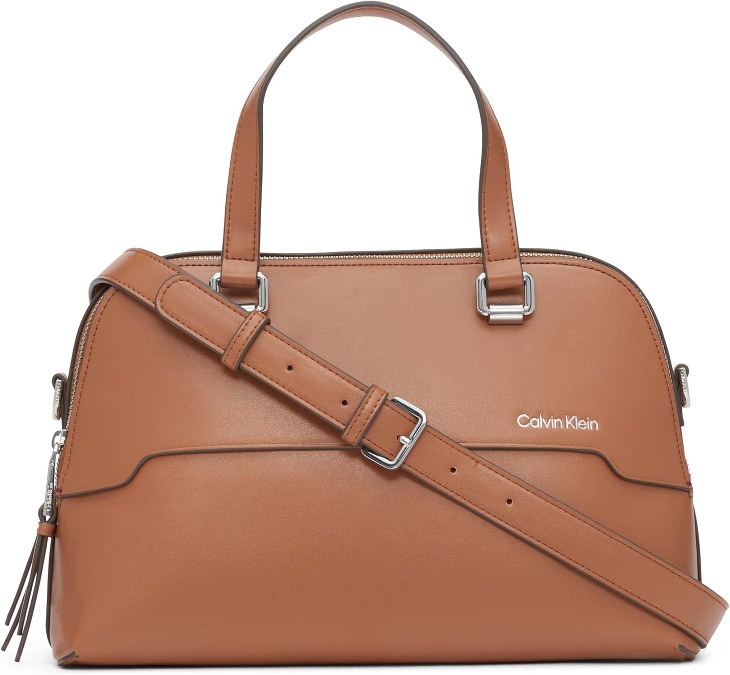 Женская сумка-сэтчел Calvin Klein Jasper с двумя отделениями, Caramel
Женская сумка-сэтчел Calvin Klein Jasper с двумя отделениями, Caramel