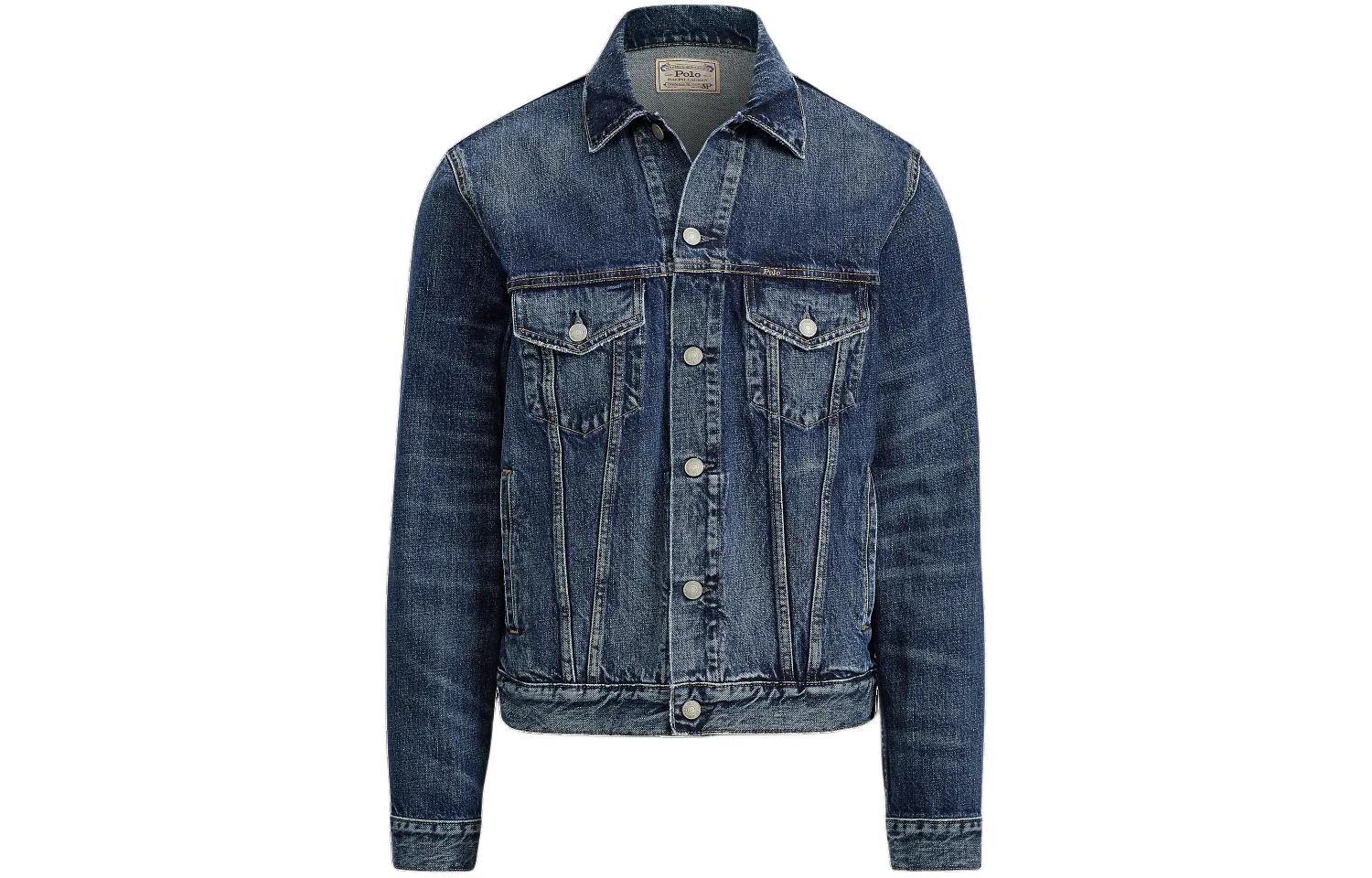 Polo Ralph Lauren Выцветшая джинсовая куртка, Blue
Polo Ralph Lauren Выцветшая джинсовая куртка, Blue