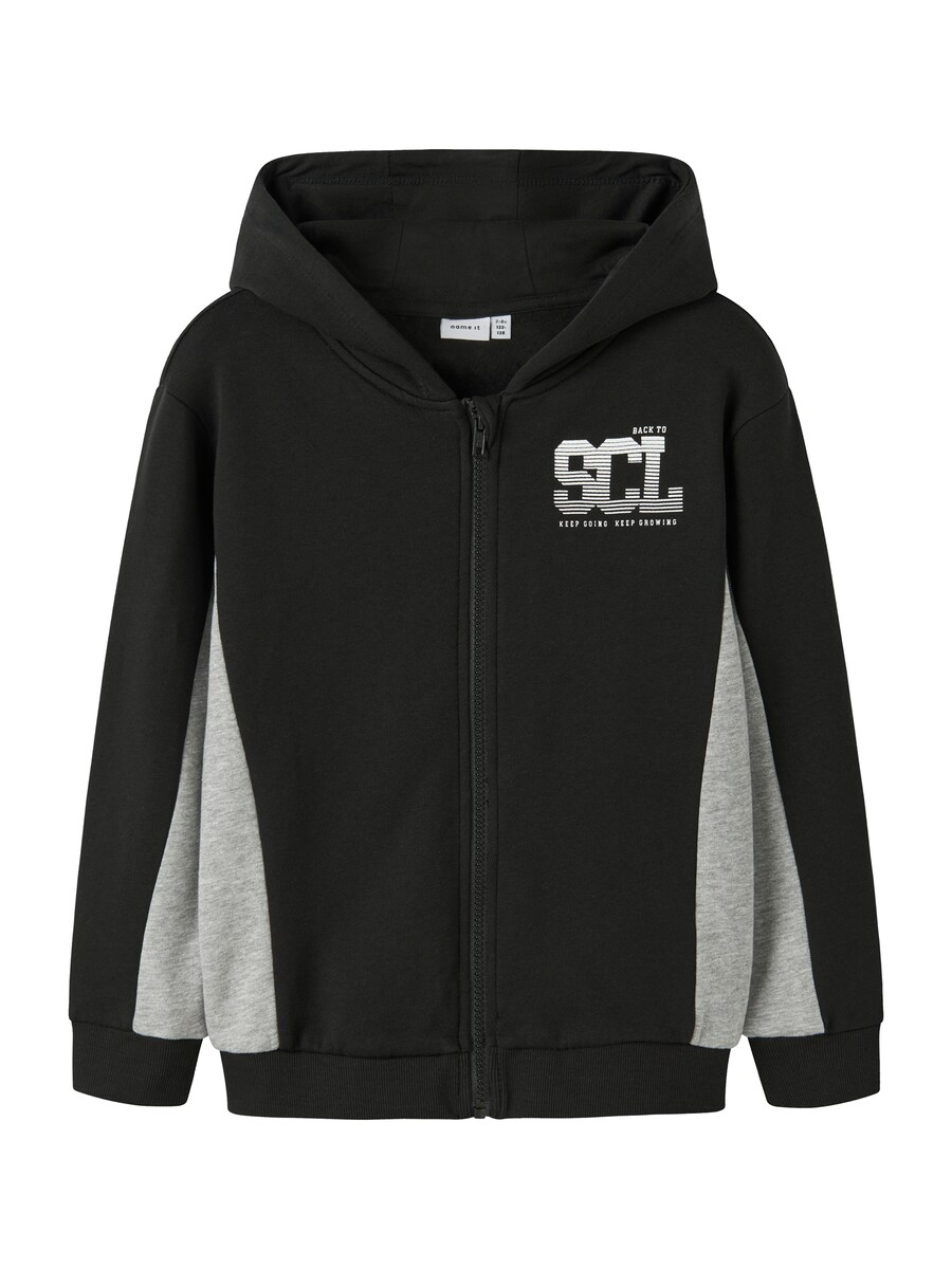 Толстовка с капюшоном на молнии NAME IT, черный
Толстовка с капюшоном на молнии NAME IT, черный