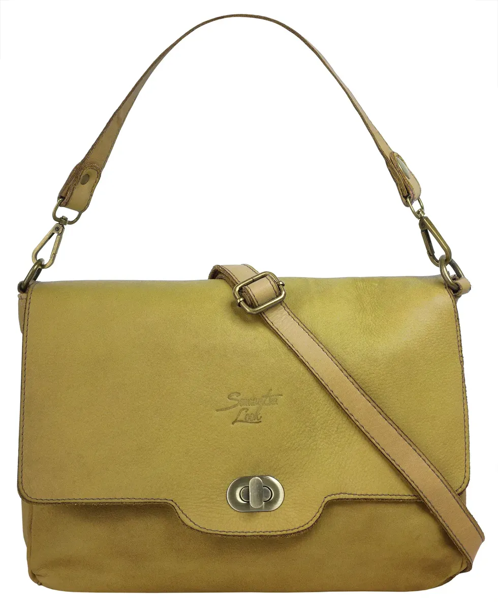 Сумка через плечо Samantha Look, натуральная кожа, производство Италия, желтый
Сумка через плечо Samantha Look, натуральная кожа, производство Италия, желтый