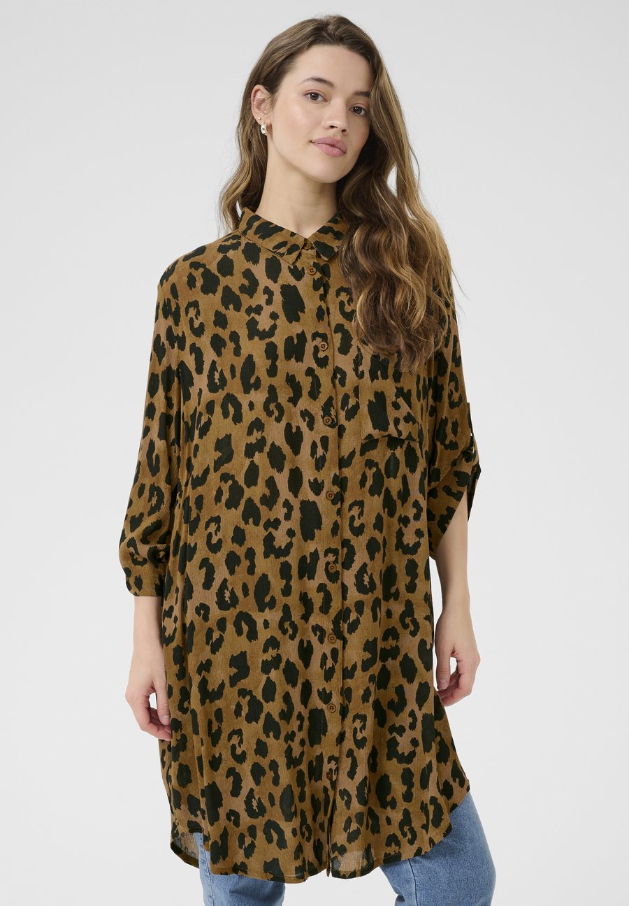 Блуза Kaffe KAJESSIE AMBER, Brown Leopard Print/Brown
Блуза Kaffe KAJESSIE AMBER, Brown Leopard Print/Brown