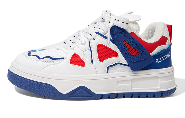 Кеды, скейтборд обувь женская высокая белый/королевская синий/красный Feiyue
Кеды, скейтборд обувь женская высокая белый/королевская синий/красный Feiyue