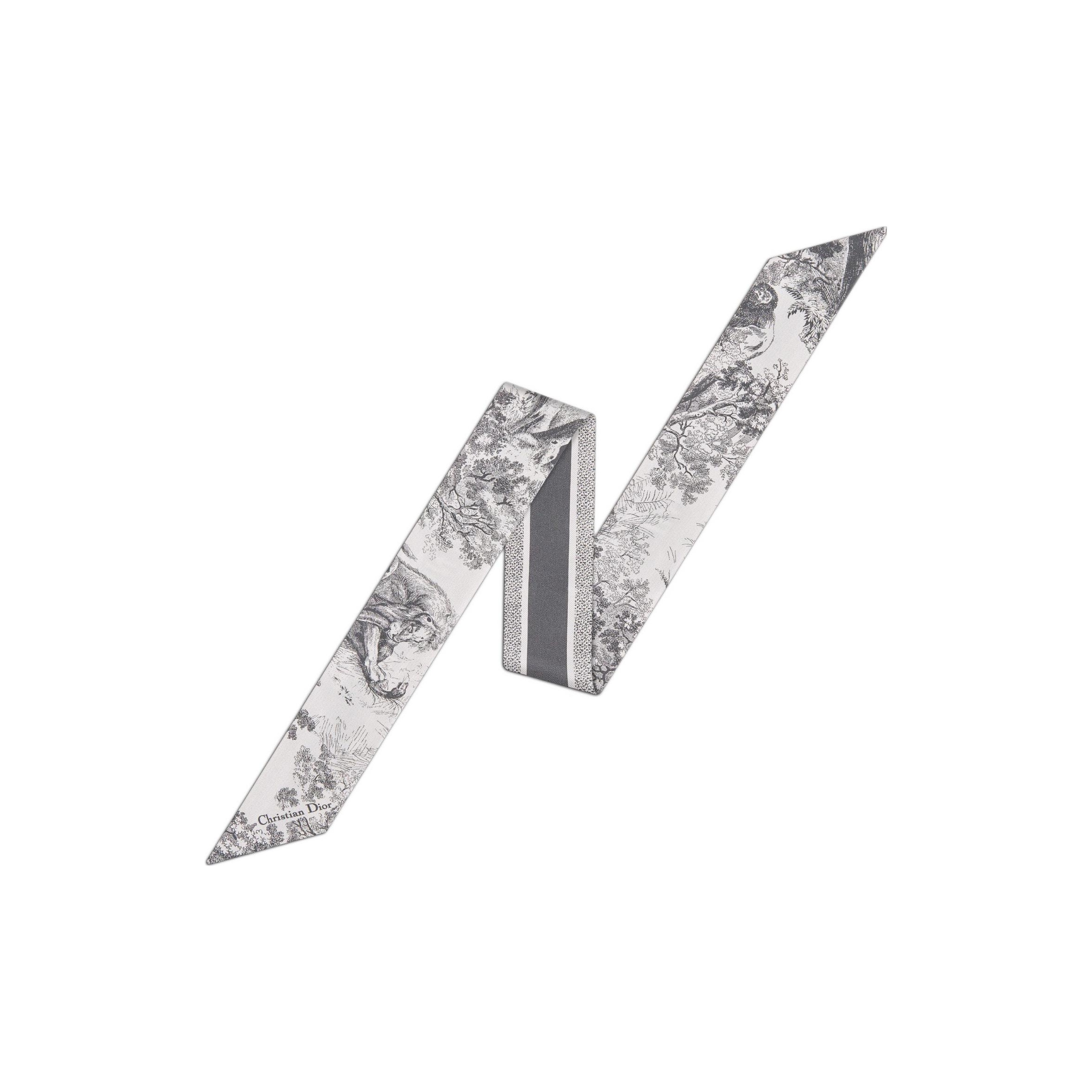 DIOR Шёлковый шарф Mulberry серый, Ivory and Gray
DIOR Шёлковый шарф Mulberry серый, Ivory and Gray