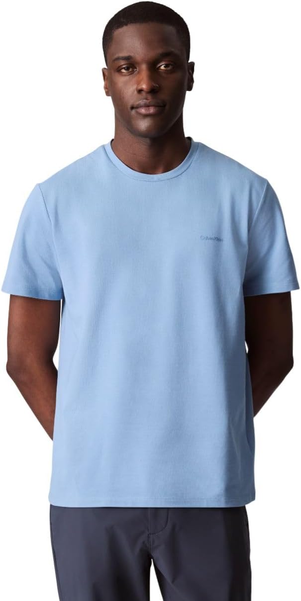 Мужская футболка Calvin Klein Move Tech Pique, Faded Denim
Мужская футболка Calvin Klein Move Tech Pique, Faded Denim