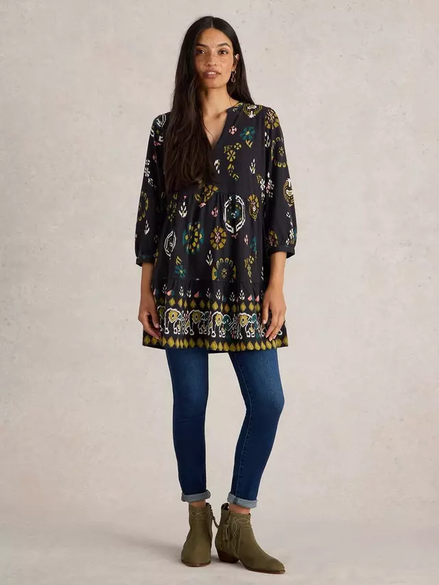 Топ White Stuff Marta Floral Tunic, цвет black/multi
Топ White Stuff Marta Floral Tunic, цвет black/multi