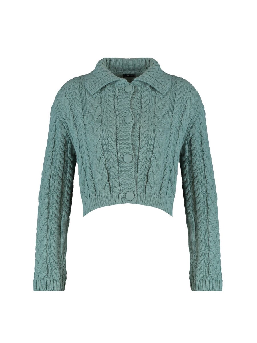 Вязаный кардиган Trendyol, зеленый
Вязаный кардиган Trendyol, зеленый