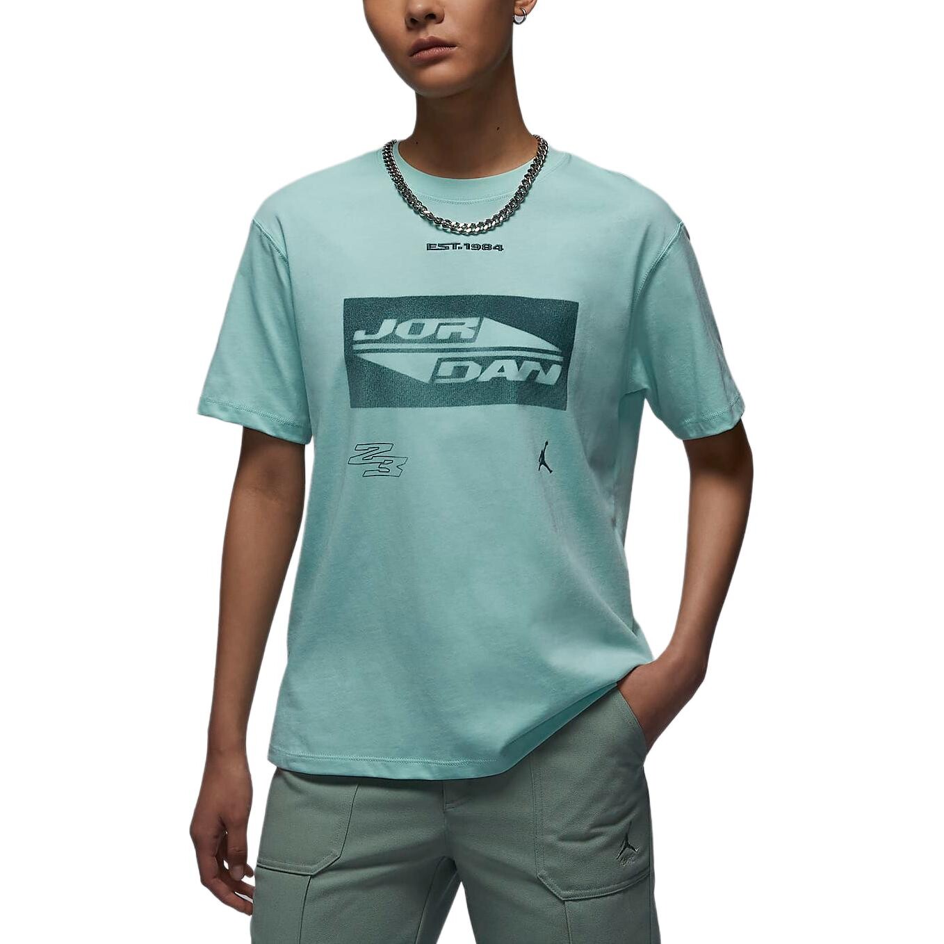 Одежда Футболка женская Light Rain Dew Green / Oxidized Green Jordan
Одежда Футболка женская Light Rain Dew Green / Oxidized Green Jordan