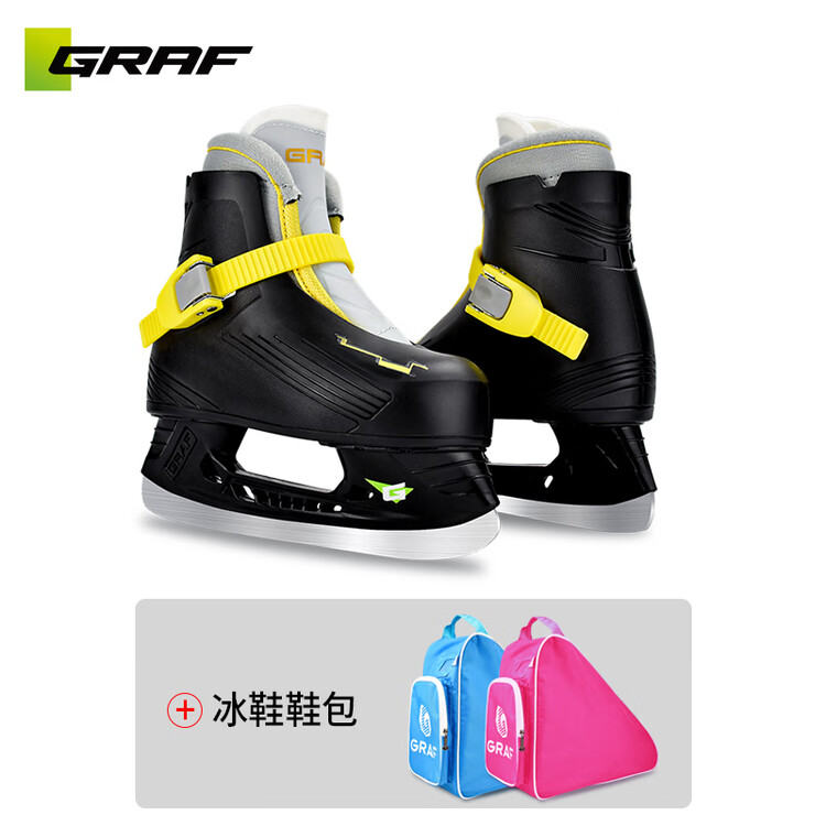 GRAF Детские роликовые коньки, коньки для начинающих, настоящие коньки для девочек, коньки для мальчиков, черные фигурные коньки + сумка для обуви, размер 29-30
GRAF Детские роликовые коньки, коньки для начинающих, настоящие коньки для девочек, коньки для мальчиков, черные фигурные коньки + сумка для обуви, размер 29-30