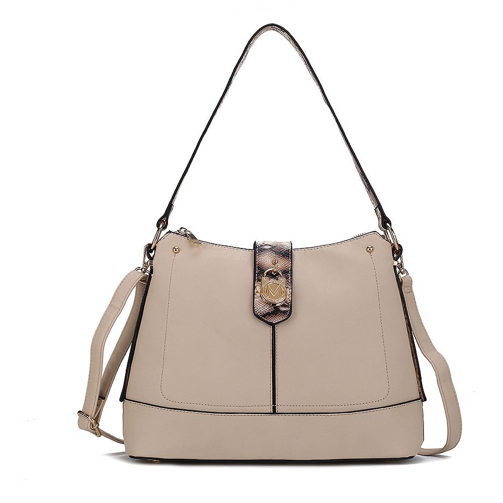 Коллекция MKF Сумка-хобо из веганской кожи Ezra с тиснением змеи от Mia K MKF Collection, бежевый
Коллекция MKF Сумка-хобо из веганской кожи Ezra с тиснением змеи от Mia K MKF Collection, бежевый