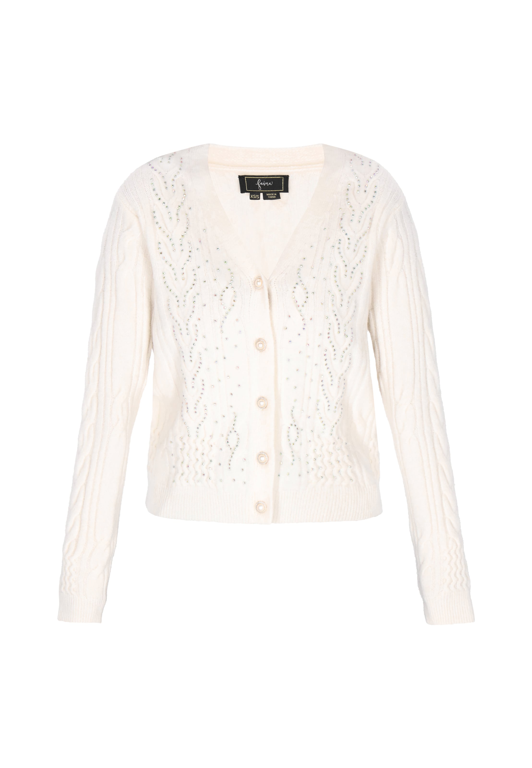 Faina Кардиган из трикотажа в цвете off white
Faina Кардиган из трикотажа в цвете off white