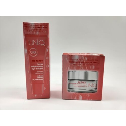 Набор дневного крема для лица с гиалуроновой кислотой UNI.Q BE FANCY и крема для век с витамином С Uniq
Набор дневного крема для лица с гиалуроновой кислотой UNI.Q BE FANCY и крема для век с витамином С Uniq