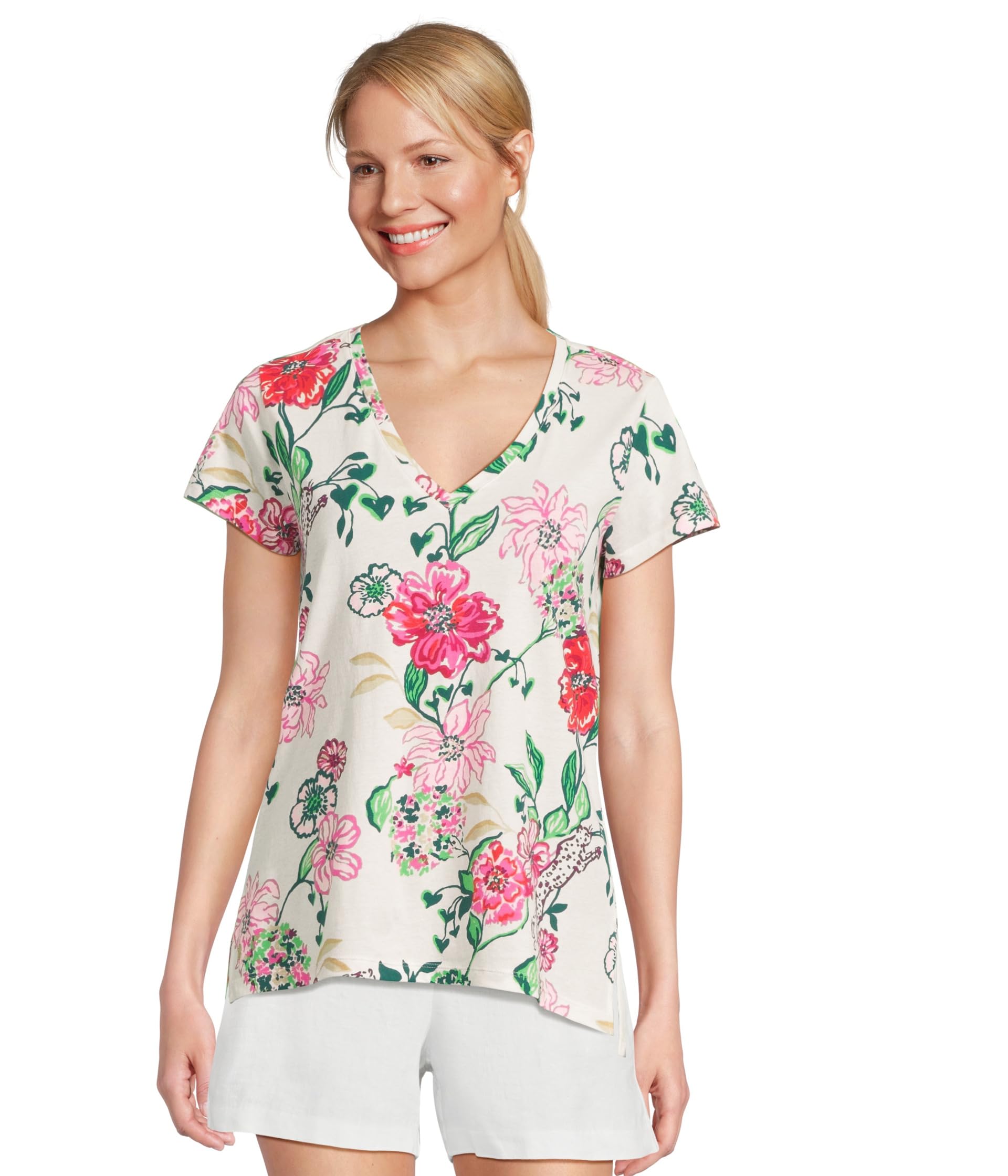 Футболка Lilly Pulitzer Meredith Tee, Coconut Safari Sanctuary
Футболка Lilly Pulitzer Meredith Tee, Coconut Safari Sanctuary
