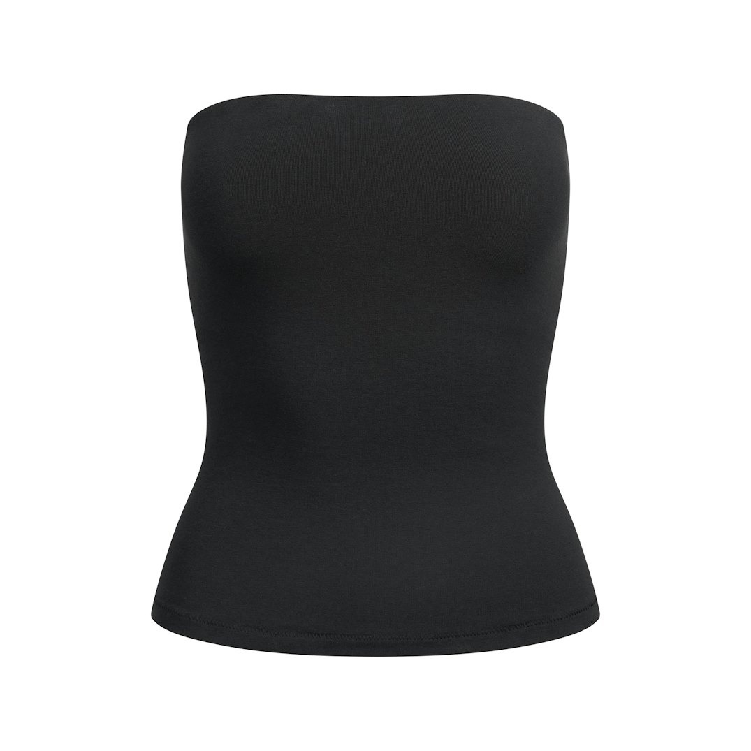 Топ SKIMS Cotton Jersey Tube, черный
Топ SKIMS Cotton Jersey Tube, черный