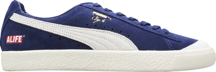 Кроссовки Puma ALIFE x Clyde Blue Depths, синий 
Кроссовки Puma ALIFE x Clyde Blue Depths, синий