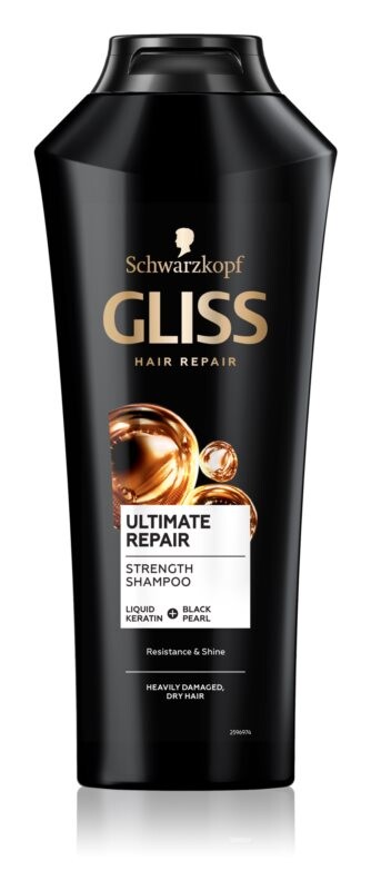 Укрепляющий шампунь для сухих и поврежденных волос Schwarzkopf Gliss Ultimate Repair
Укрепляющий шампунь для сухих и поврежденных волос Schwarzkopf Gliss Ultimate Repair