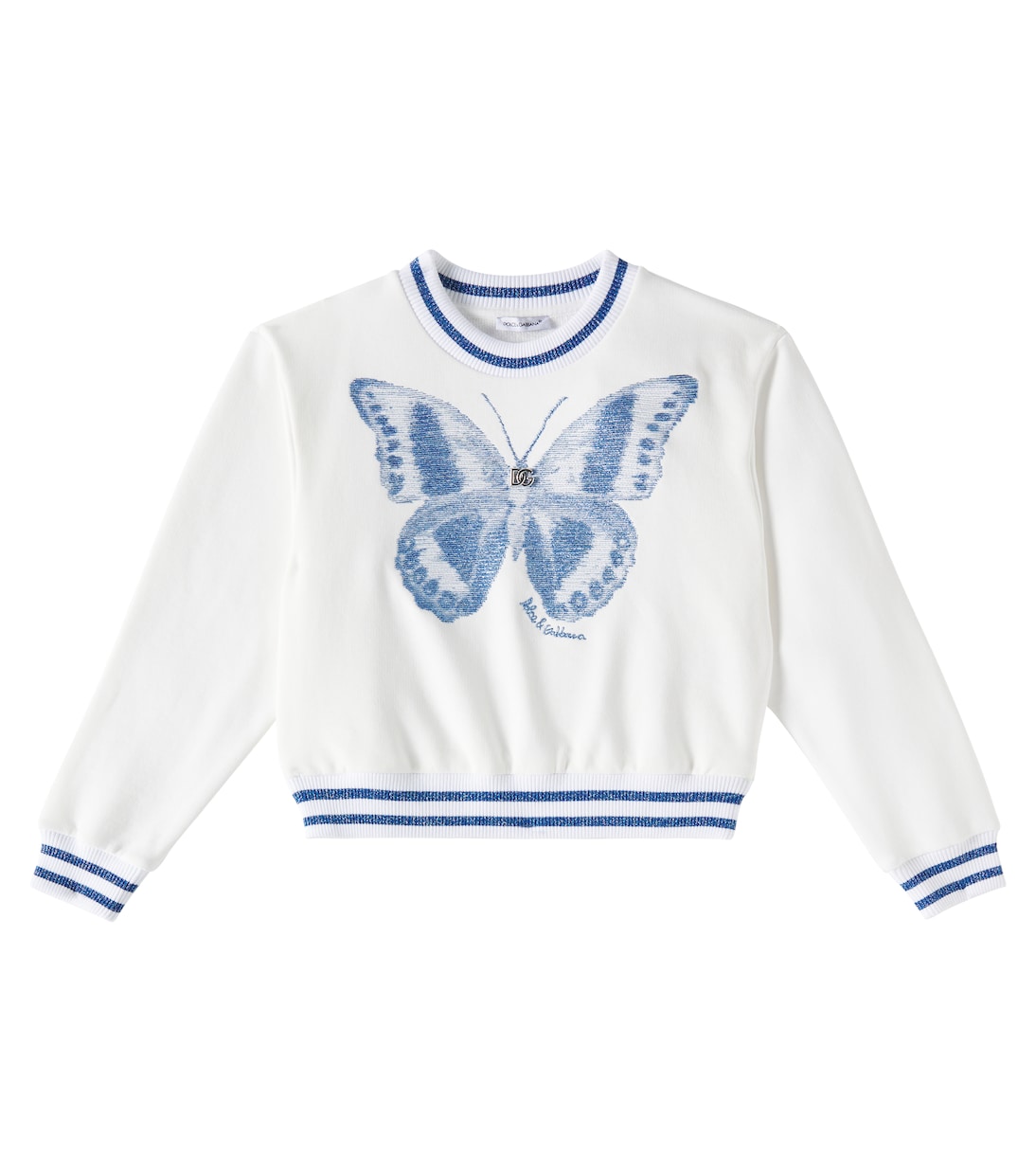 Толстовка DG из хлопкового джерси Dolce&Gabbana Kids, Bianco
Толстовка DG из хлопкового джерси Dolce&Gabbana Kids, Bianco