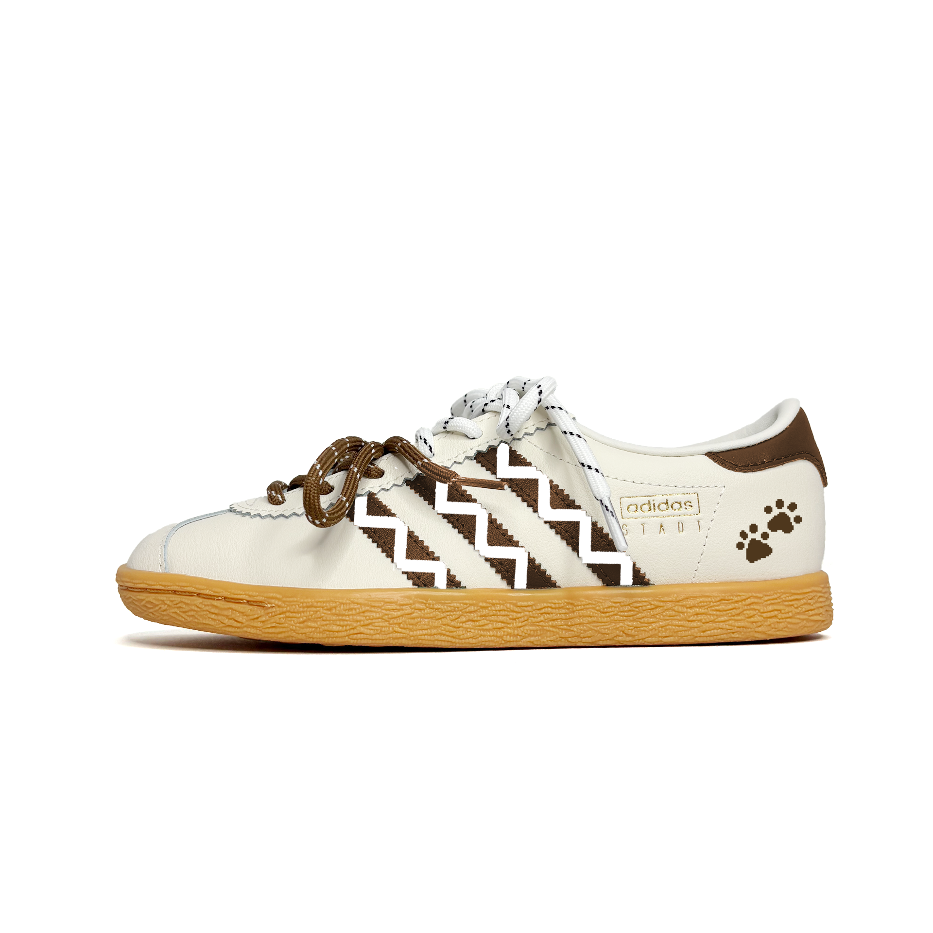 Adidas Originals Stadt Bear Paws Abrasion Resistant Low top German Army Trainers Unisex Brown
Adidas Originals Stadt Bear Paws Abrasion Resistant Low top German Army Trainers Unisex Brown