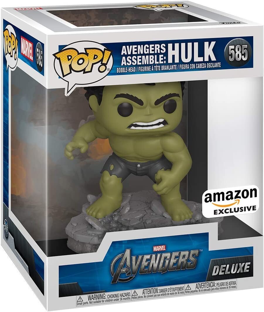 Фигурка Funko Pop! Deluxe, Marvel: Avengers Assemble Series - Hulk
Фигурка Funko Pop! Deluxe, Marvel: Avengers Assemble Series - Hulk