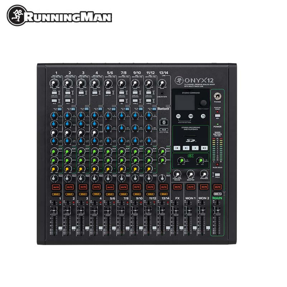 Микшер RunningMan Mickey ONYX12 многоканальный
Микшер RunningMan Mickey ONYX12 многоканальный