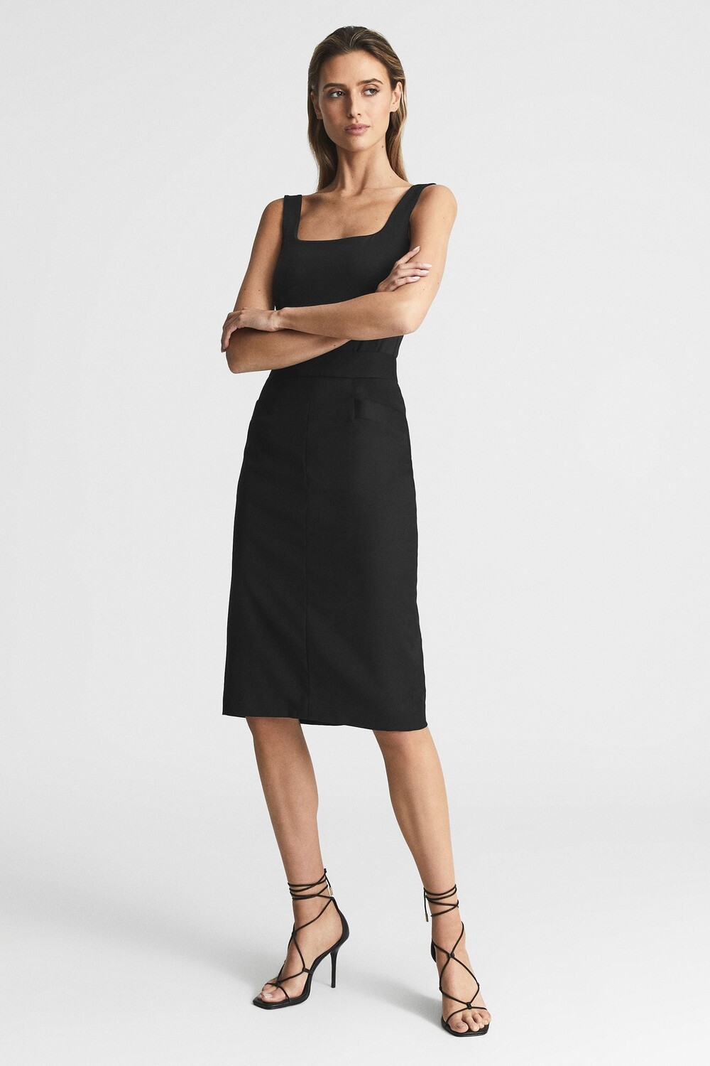 Приталенная юбка-карандаш Haisley Reiss, черный
Приталенная юбка-карандаш Haisley Reiss, черный