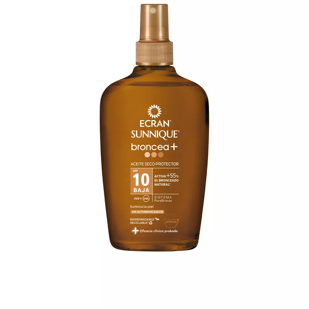 Солнцезащитный крем Ecran sunnique broncea+ aceite vaporizador spf10 Ecran, 200 мл.
Солнцезащитный крем Ecran sunnique broncea+ aceite vaporizador spf10 Ecran, 200 мл.
