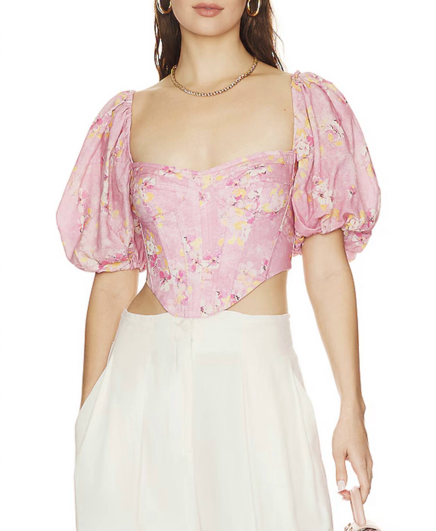 Корсетный топ Kiah в розовом цвете Bardot
Корсетный топ Kiah в розовом цвете Bardot