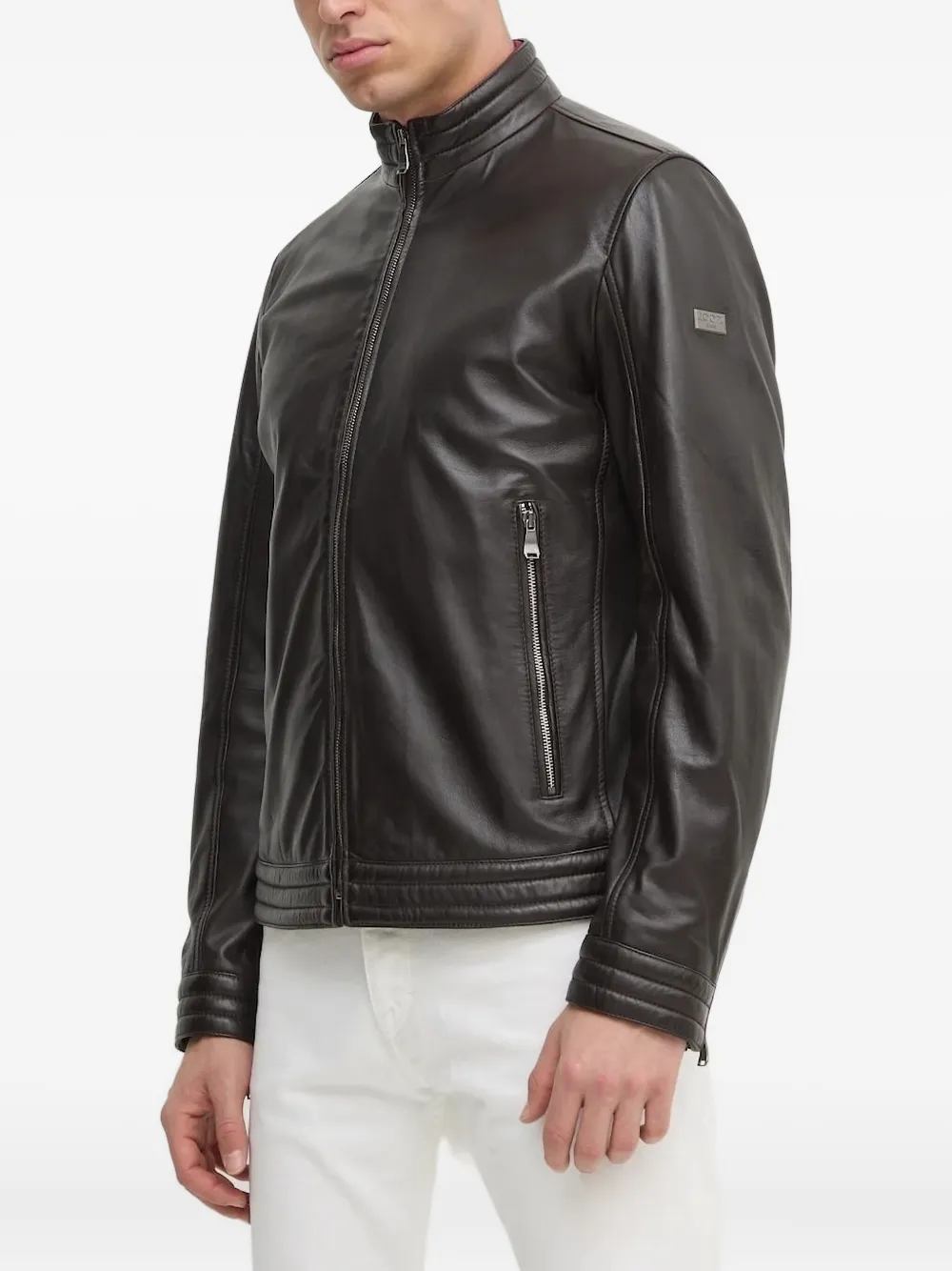 Кожаная куртка на молнии Joop!, черный
Кожаная куртка на молнии Joop!, черный