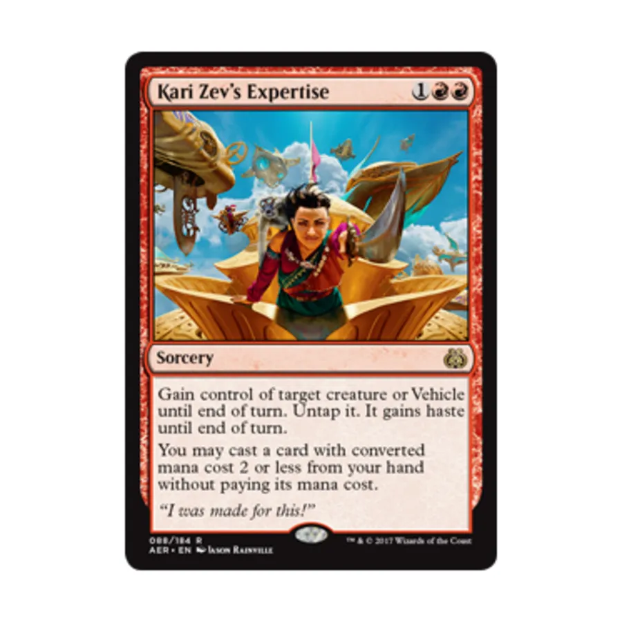 CCG Опыт Кари Зева (клавиша R), MTG - Aether Revolt
CCG Опыт Кари Зева (клавиша R), MTG - Aether Revolt