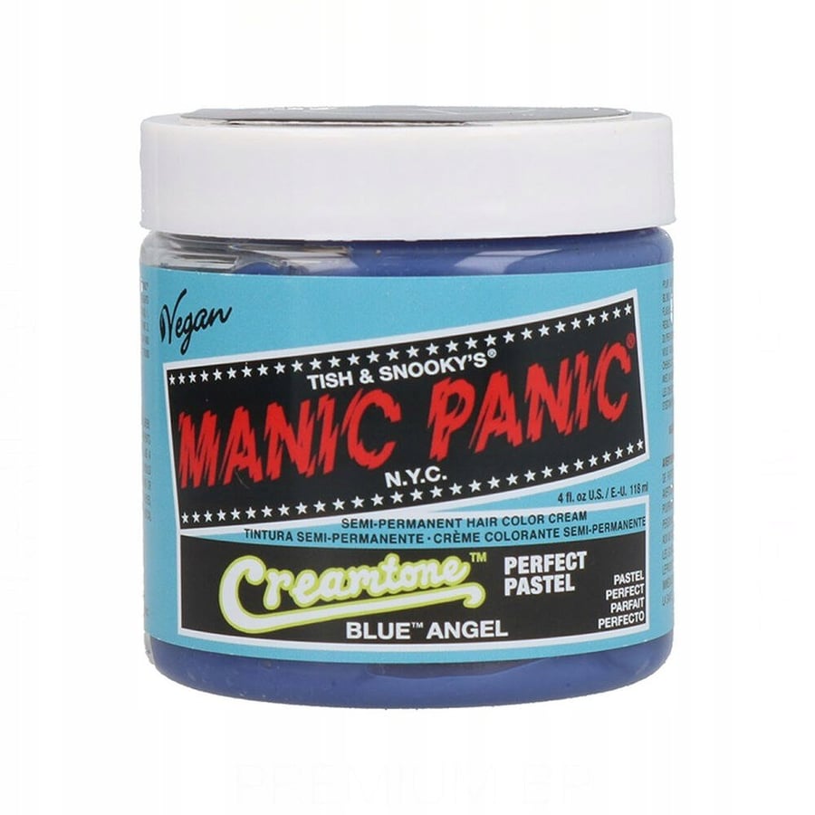 Тонер-краска для волос Manic Panic Creamtone Blue Angel
Тонер-краска для волос Manic Panic Creamtone Blue Angel