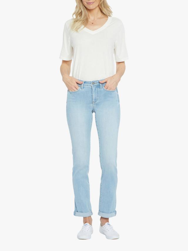 Джинсы sheri slim до щиколоток с закатанными манжетами NYDJ, цвет Northstar
Джинсы sheri slim до щиколоток с закатанными манжетами NYDJ, цвет Northstar