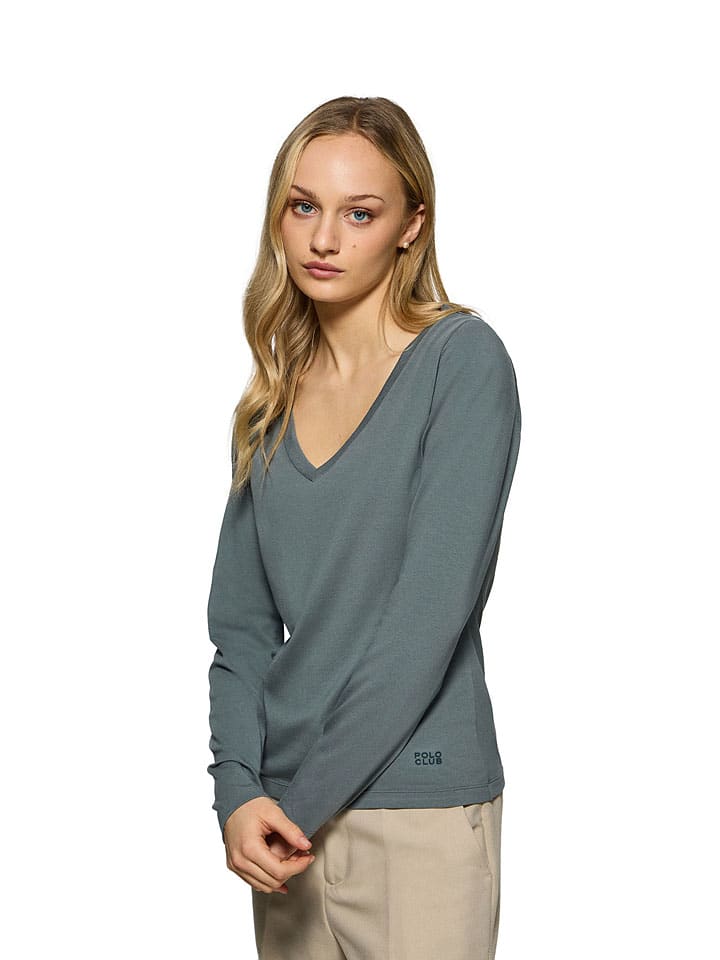 Polo Club Футболка с длинными рукавами серого цвета
Polo Club Футболка с длинными рукавами серого цвета