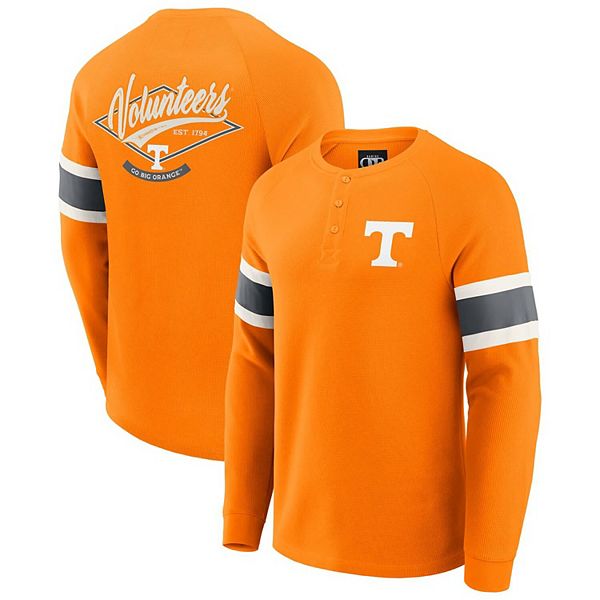 Мужская футболка-хенли с длинным рукавом реглан waffle-knit в цвете tennessee orange Darius Rucker Collection By Fanatics
Мужская футболка-хенли с длинным рукавом реглан waffle-knit в цвете tennessee orange Darius Rucker Collection By Fanatics