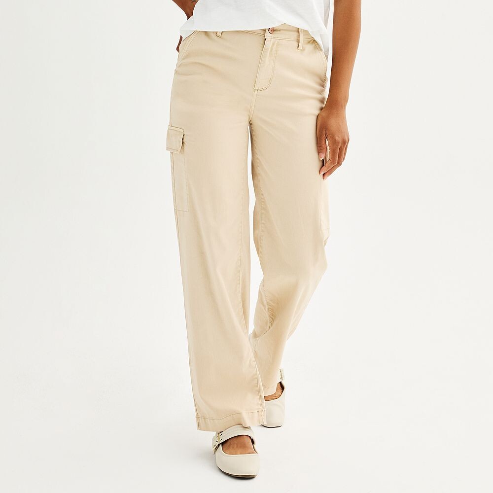 Женские брюки-карго Sonoma Goods For Life, цвет Washed Khaki
Женские брюки-карго Sonoma Goods For Life, цвет Washed Khaki