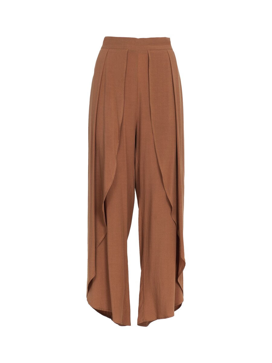 Свободные плиссированные брюки Influencer, коричневый
Свободные плиссированные брюки Influencer, коричневый