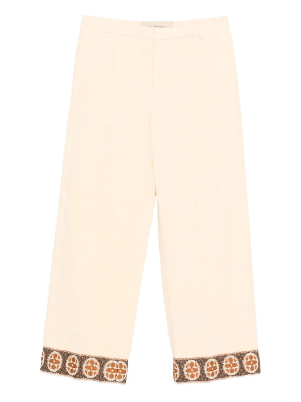 Брюки с вышивкой VALENTINO GARAVANI, нейтральный
Брюки с вышивкой VALENTINO GARAVANI, нейтральный